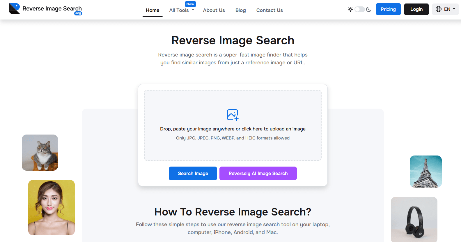 Reverse Image Search
