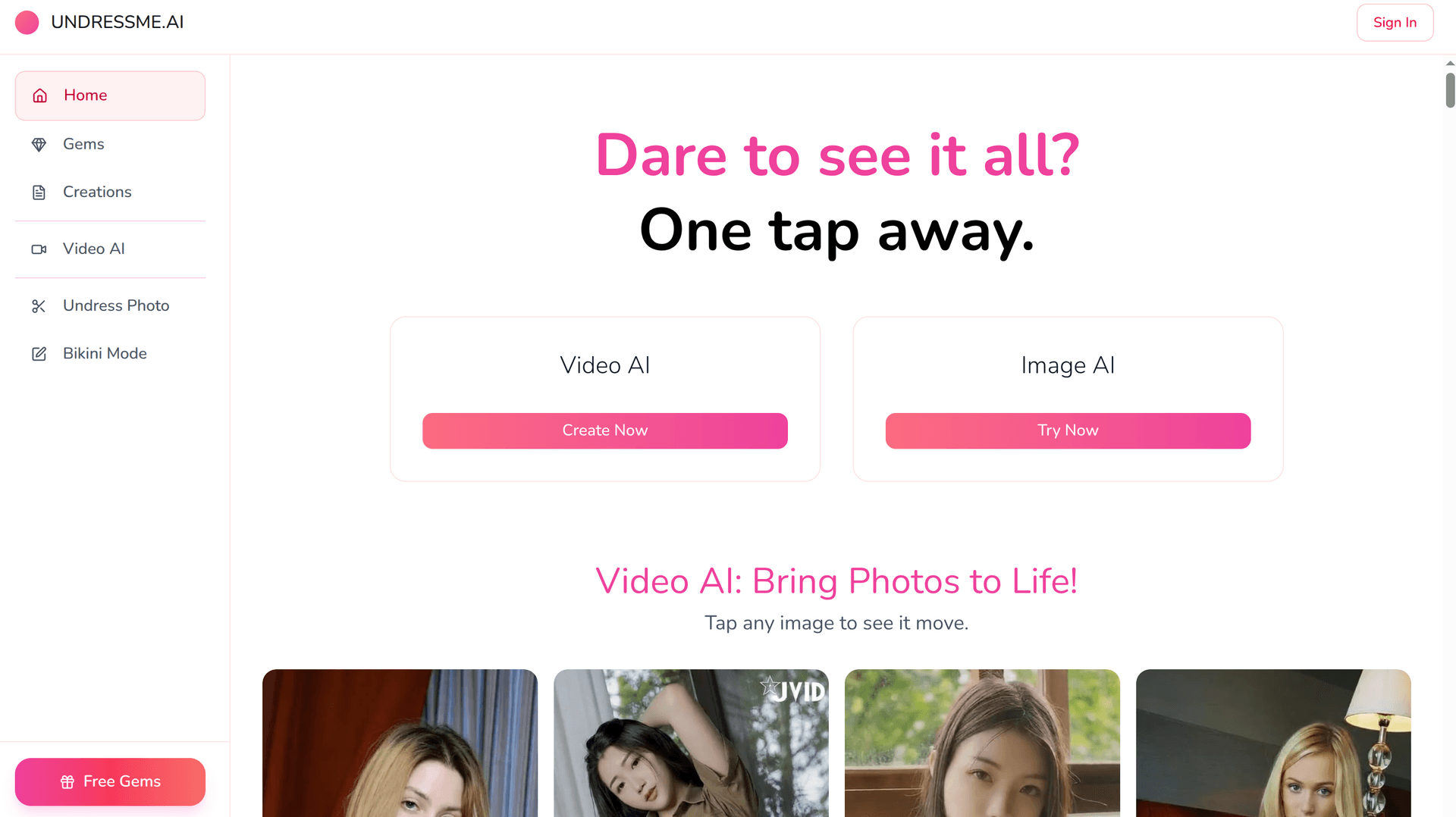 UndressMe AI - Featured AI Tool