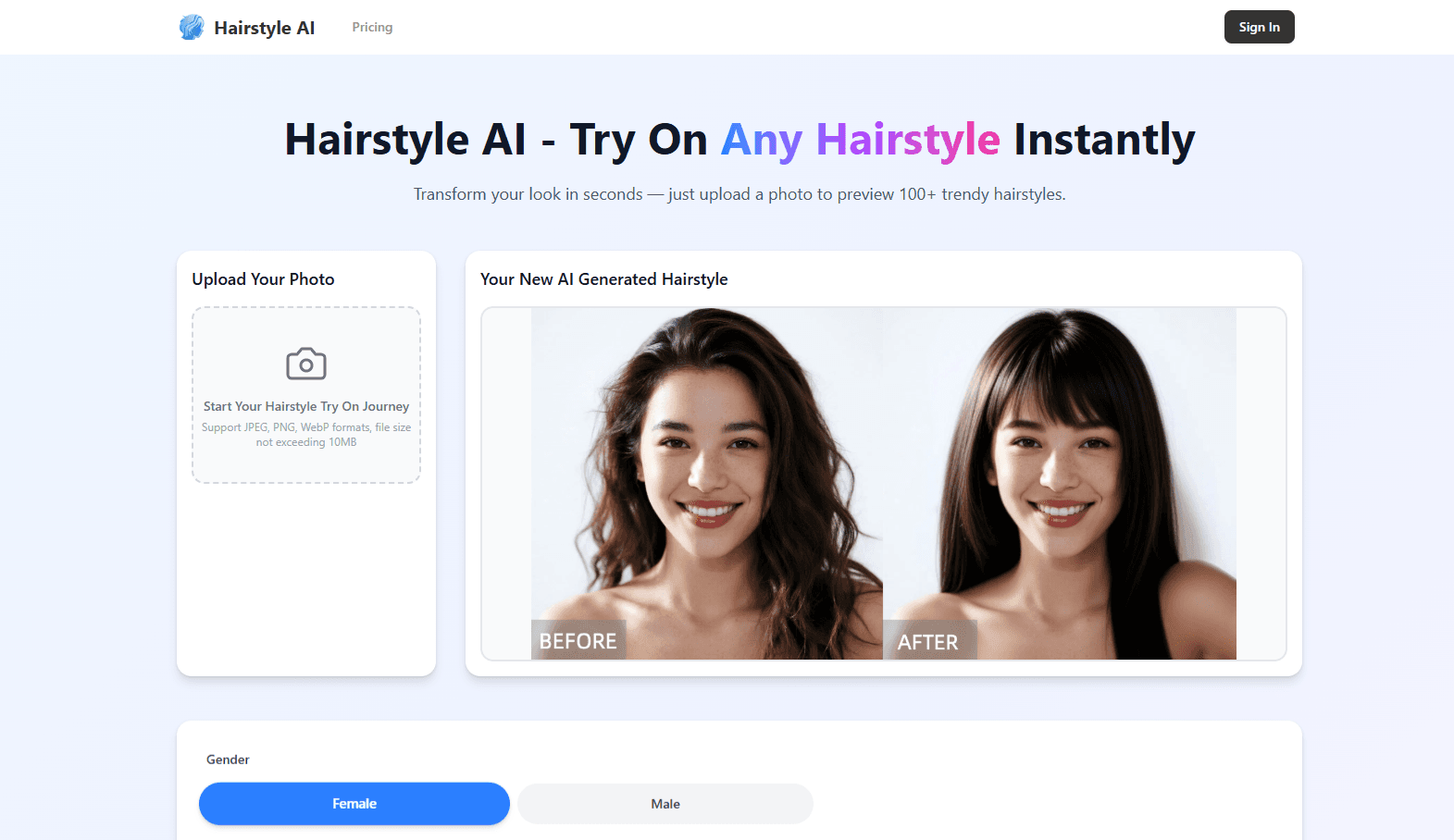 HairstyleAI